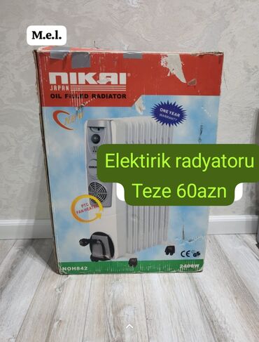 Elektrikli qızdırıcılar və radiatorlar: Yağ radiatoru, Nikai, Ödənişli çatdırılma