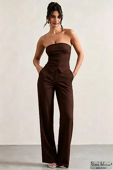 Kombinezoni: 🔥Ženski elegantni komplet bez bretela –Made in Italy
✅3200 din — 3