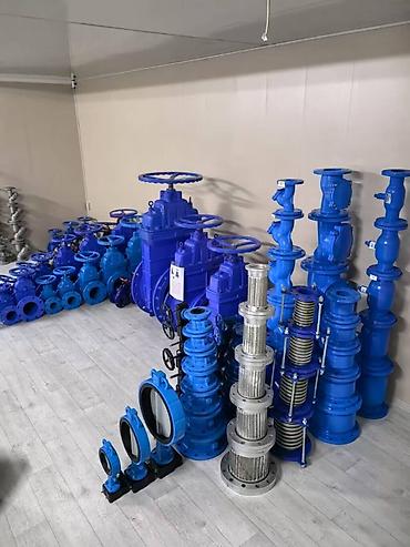 Известь: Задвижка чугунная 30ч6бр (Ру 10/16) — Фланцевая, с выдвижным шпинделем — 16