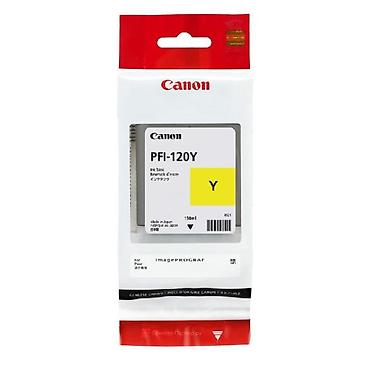 epson a3 printer: Canon PFI-120 Y 2888C001AA Yellow Original Pigment Mürəkkəb Kartrici – — 1