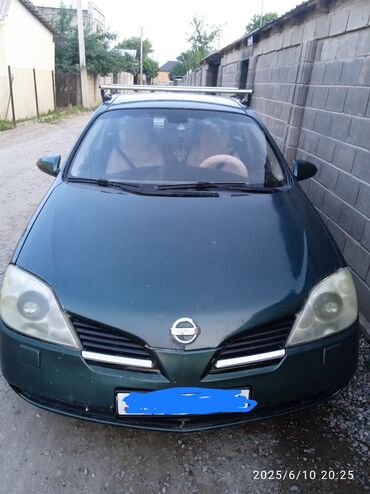 Унаа сатуу: Nissan Primera: 2002 г., 1.8 л, Механика, Бензин, Седан