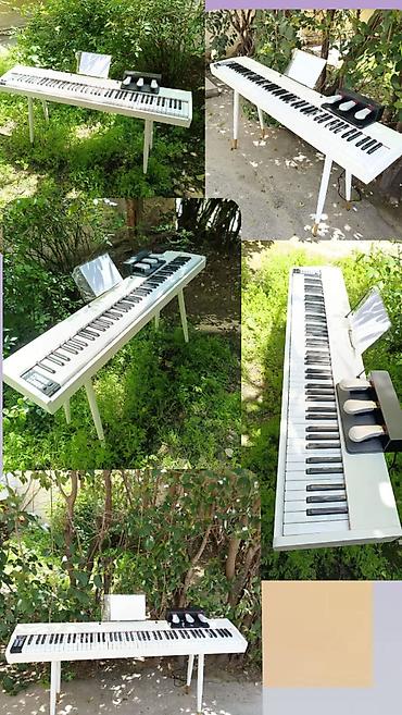 Digər: Ağ rəngli. Elektro Pianino.Təzə. 88 klaviş tam oktava Piano — 1