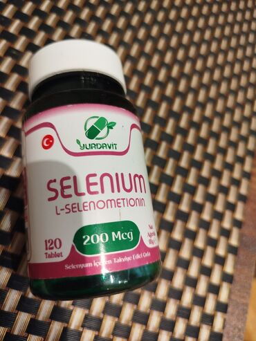 Tibbi avadanlıq: Təcili satılır selenium Türkiyə 200mg zob üçün xeyli çoxdur