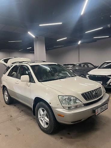 салон машины: Lexus RX: 2001 г., Автомат, Бензин, Кроссовер — 3