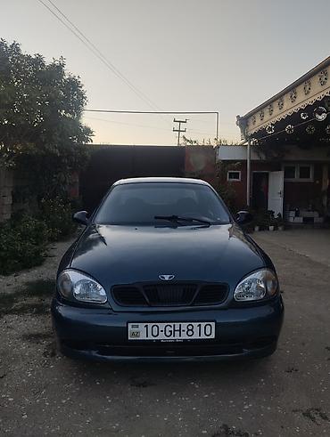 opel vita nece masindir: Daewoo Lanos sedan - Kuzov: 4 qapılı sedan, tünd yaşıl rəng - — 1
