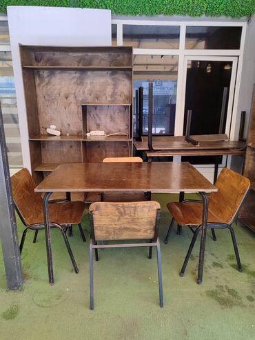 стол металлические: Комплект стол и стулья