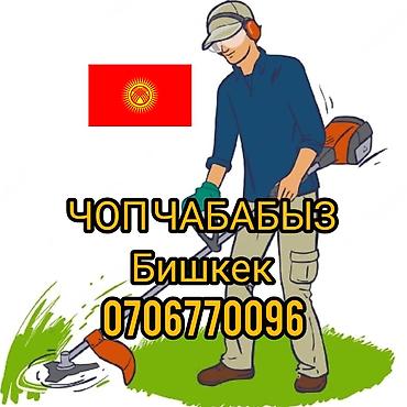 Услуги покоса травы и тримминга в Бишкеке. - Аккуратное подравнивание