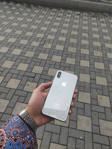 ayfon telefon: IPhone X, 64 ГБ, Белый