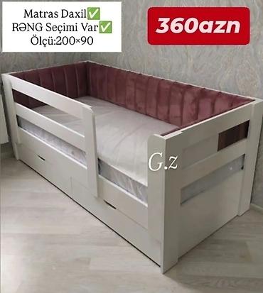 usaqlar ucun: Oğlan və qız üçün, Yeni, Çarpayı, Bazasız, Matras ilə, Siyirməli — 1