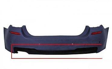 Exhaust Tips: DIFUZOR ZA ZADNJI M BRANIK BMW F10 M-TECH | Difuzor sa auspusima na — 2