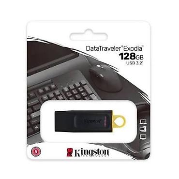 komputer manitorlari: Kingston DataTraveler Exodia DTX/128GB – 128GB USB 3.2 Gen 1 fleş — 2
