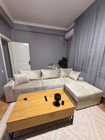 куханная мебель: Künc divan, Qonaq otağı üçün, Açılmayan