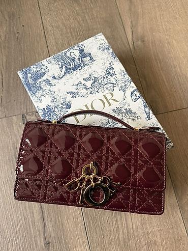 Жеке буюмдар: Сумка Dior модель из лакированной кожи в фирменной стёжке Cannage — 3