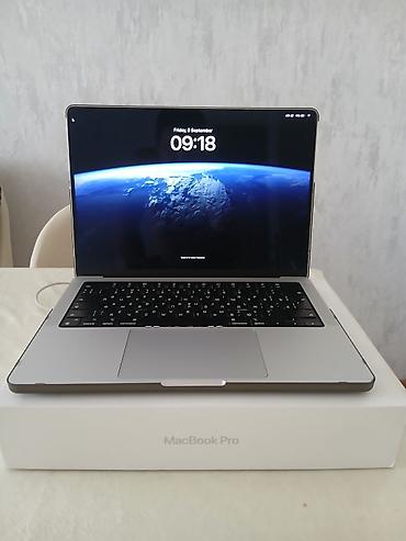 macbook 13 pro: İşlənmiş Apple MacBook, 14 ", Apple M1 Pro, 512 GB, Ünvandan götürmə — 4