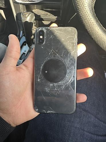 чехол б у: IPhone X, Б/у, 64 ГБ, Space Gray, Чехол, 87 % — 3