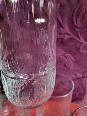 Čaše: Case nove iz 80ih Arcoroc univerzalne. Francuske case sa listovima — 9