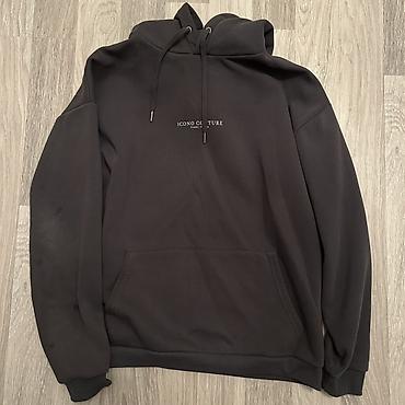 sweatshirt: ICONO COUTURE kapüşonlu sweatshirt - Rəng: qrafit/qaranlıq boz - Ön — 2