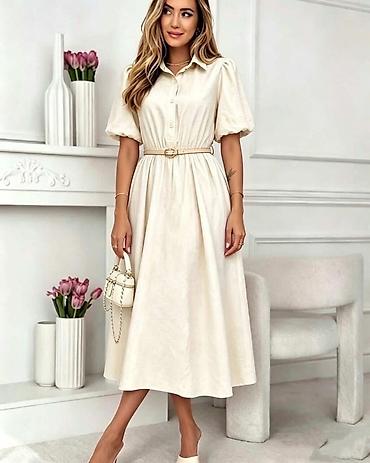 Haljine: 04. Prelepaa haljina + kais
S M L XL
Cena : 3.000 dinara A — 6