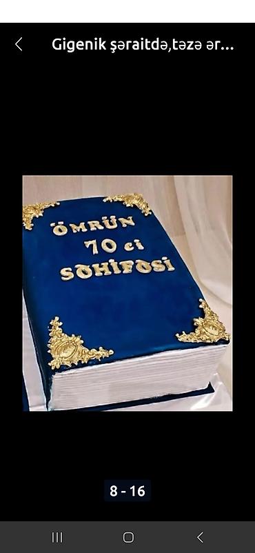 Tortlar: Xüsusi dizayn tortlar - Şəkillərdə gördüyünüz kimi müxtəlif mövzuda — 8