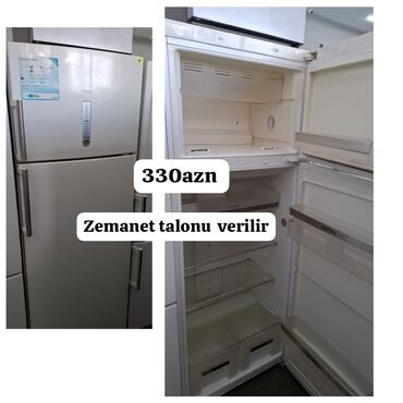 Soyuducular: İşlənmiş 2 qapılı Siemens Soyuducu Satılır, rəng - Ağ
