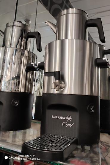turk samovarı: Samovar elektrik samovar Korkmaz Turk istehsali 5 litr su 2 litr cay — 5
