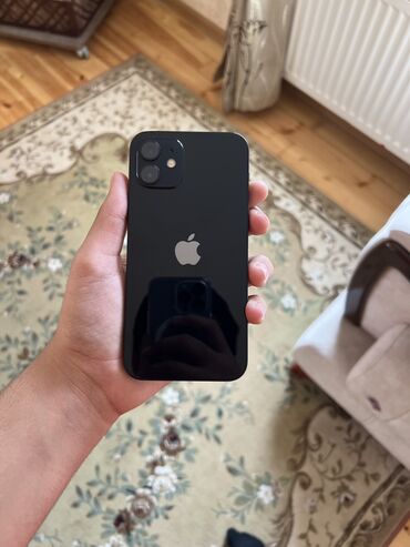 iphone 12 mini ikinci el: IPhone 12, 128 GB, Jet Black, Face ID