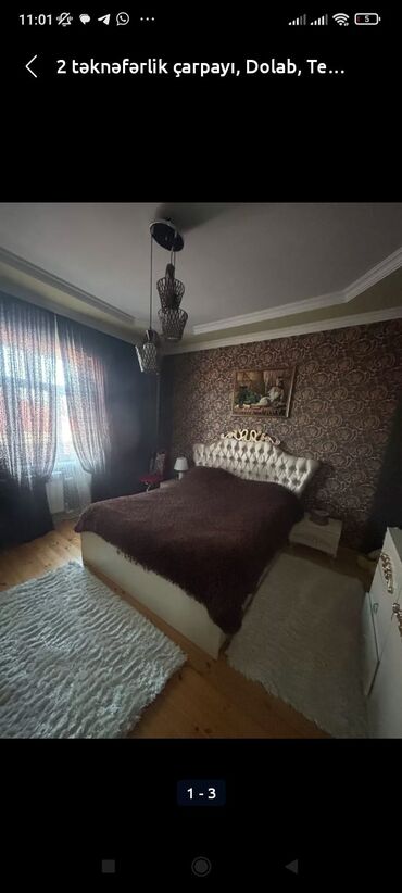 bir neferlik kravat: Двуспальная кровать, Шкаф, Комод, Трюмо, Турция, Б/у