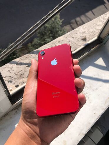 айфон xr цена бишкек: IPhone Xr, Колдонулган, 128 ГБ, Кызыл, 83 %