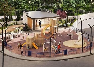 15: 3 комнаты, 71 м², Кок-Жар мкр Элитка, 8 этаж, ПСО (под самоотделку) — 6