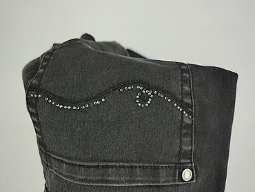 legginsy sliskie: ALBA MODA, Jeansy damskie, rozmiar L — 4