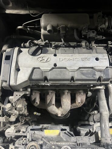 запчасти на дэу ланос: Бензиндик кыймылдаткыч Hyundai 2001 г., 1.6 л