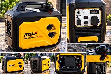 Инверторный бензиновый генератор ROLF TOP-3150iS. Компактная