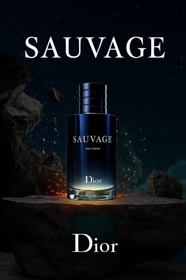 Парфюмерия: Dior Sauvage — мужской аромат в темно-синем градиентном флаконе с — 1