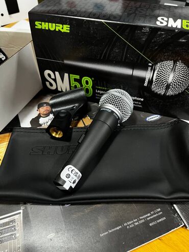 Mikrofonlar: Yeni Simli Mikrofon Shure, Ünvandan götürmə, Pulsuz çatdırılma -da lalafo.az — 6 Mikrofonlar: Yeni Simli Mikrofon Shure, Ünvandan götürmə, Pulsuz çatdırılma — 6