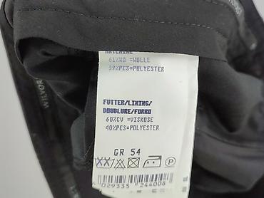 wolf: Spodnie garniturowe męskie, rozmiar 3XL — 4