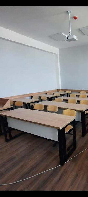 ofis şəkilləri: Düz masa, Siyirməsiz, Teksturalı laminat, Azərbaycan, Zəmanətsiz, Kredit yoxdur — 3