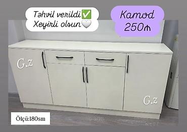 Kamod – 250₼ - Rəng: açıq krem/boz ton - Dizayn: sadə və minimal lalafo.az -da Kamod – 250₼ - Rəng: açıq krem/boz ton - Dizayn: sadə və minimal