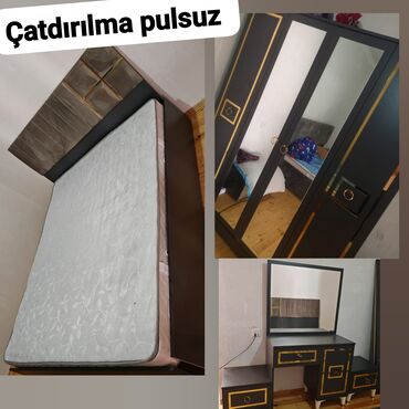 шкаф под стиральную машину в ванной: Təknəfərlik çarpayı, Dolab, Termo, İşlənmiş