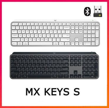 бу компьютер: Беспроводная клавиатура Logitech MX Keys S Испытайте новый уровень