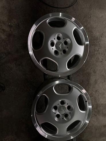 Диски: Литые Диски R 17 Mercedes-Benz, Комплект, отверстий - 5, Б/у — 4