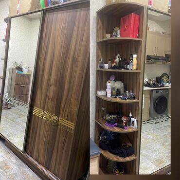 şəki mebel magazalari: Dehliz dolabi 350azn satilir ‼️olcu 2×1.70sm unvan masazir 3281