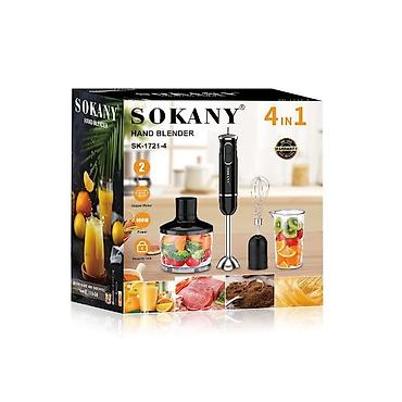 Mətbəx texnikası: №: 1858 Məhsulun adı: Blender Sokany SK-1721-4 Brend: Sokany — 2