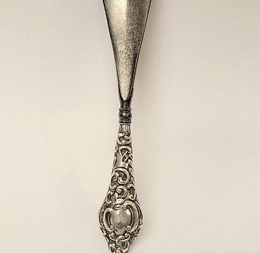 Ножи: Gümüş qulplu rajok, 1900 illərə aid, made in England — 6