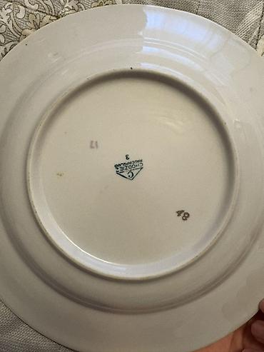 desler: Nahar dəsti, rəng - Ağ, Farfor, Polşa — 8