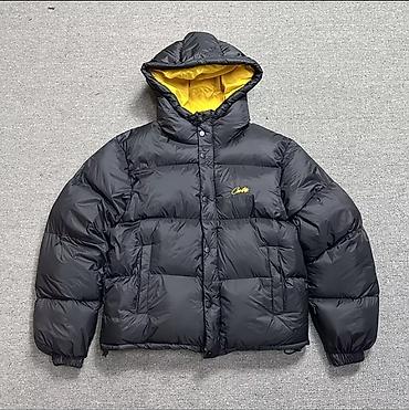 flared jeans: Пуховик PALACE 2590 сом пуховик Corteiz 2190 сом ветровка team black — 2