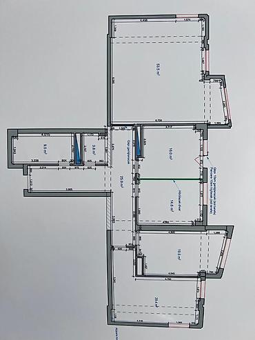 yasma: Yasamal, 4 otaqlı, Yeni tikili, m. İnşaatçılar, 177 kv. m — 2
