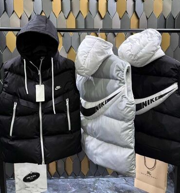 Prsluci: Muški prsluci sa kapuljačom – različiti modeli - Tip: zimski, punjen — 7