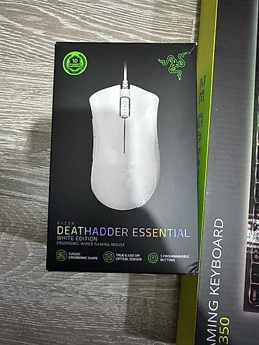 razer viper ultimate: Oyun aksesuarları dəsti 1) Razer DeathAdder Essential – White Edition — 2