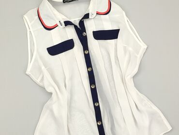 tommy hilfiger t shirty białe: Blouse, Atmosphere, L (EU 40), condition - Good