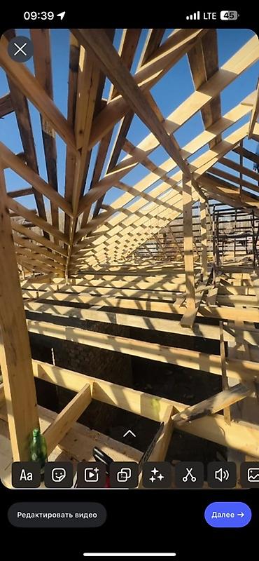 Кровля крыши: Кровельные работы — устройство стропильной системы и обрешётки - — 13